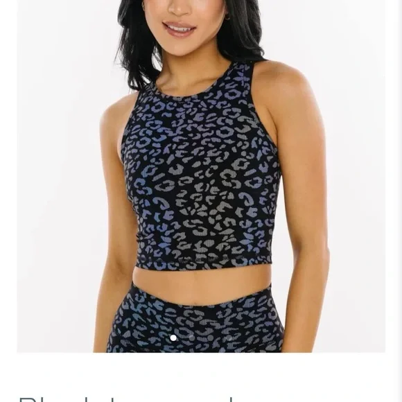 ZYIA Activewear Black Leopard
Reflective Hi-Neck
Stronger Tank - Picture 1 of 2